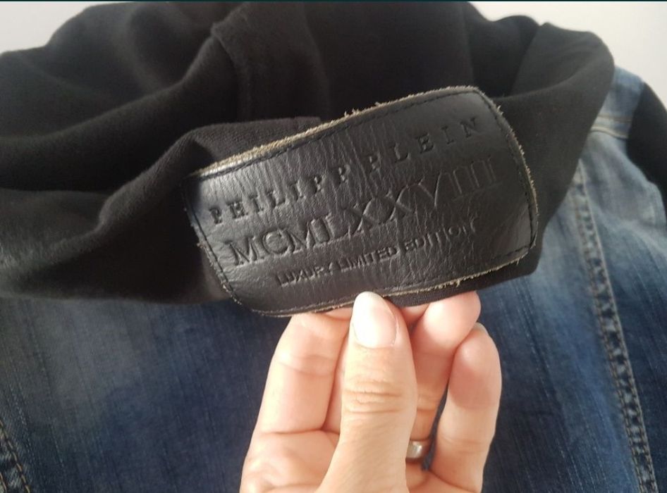 Geaca blugi Philipp Plein S