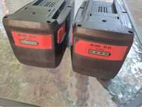 Baterii hilti 36v 9.0 ah state foarte bună