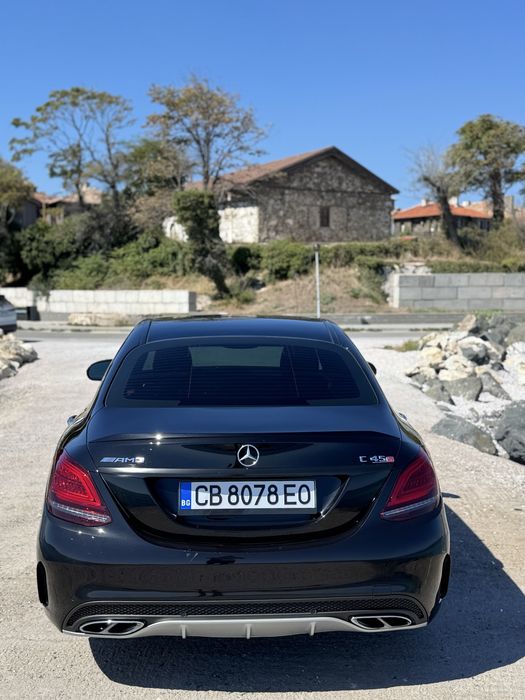 Дифузьор с накрайници w205 AMG дифузер оригинален