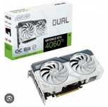 Видеокарта asus rtx 4060ti 8gb white