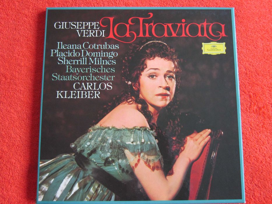 vinil rar La Traviata Verdi Ileana Cotrubas, Placido Domingo 1977