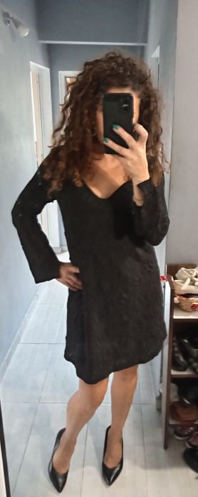 Черна рокля на Reserved р-р L