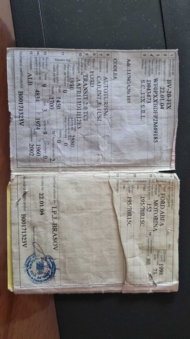 Vand Ford Tranzit  2.p0 TCI