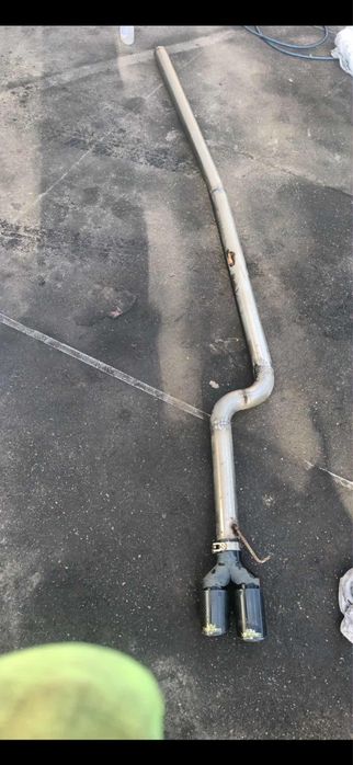 Evacuare inox+tips carbon  BMW F10