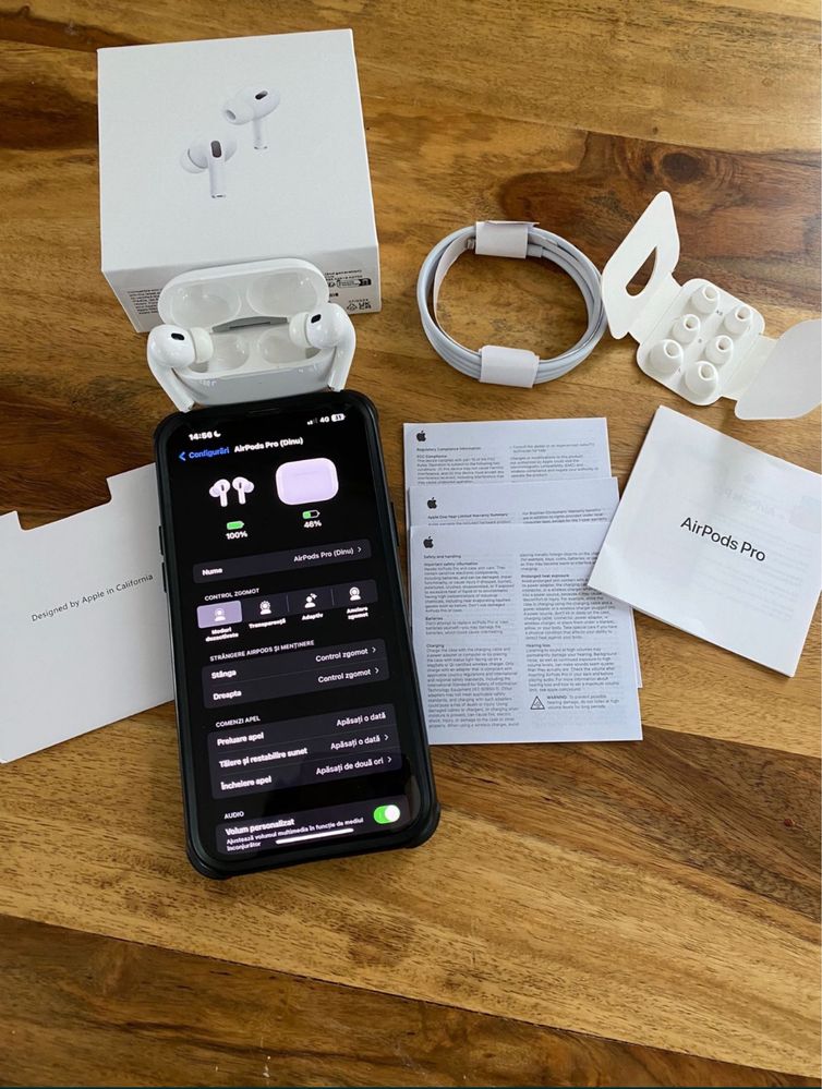 *Garantie 14 zile* Airpods pro 2 cu anc sigilate