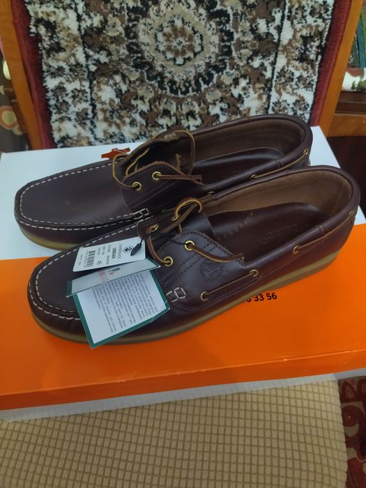 Мокасины кожаные мужские