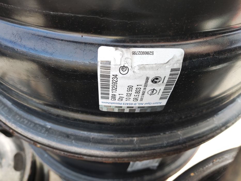 Метални (железни) джанти за OPEL 5x110 16 цола