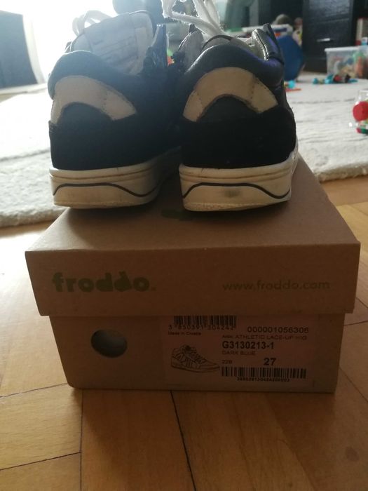 Sneakears Froddo cu fermoar lateral