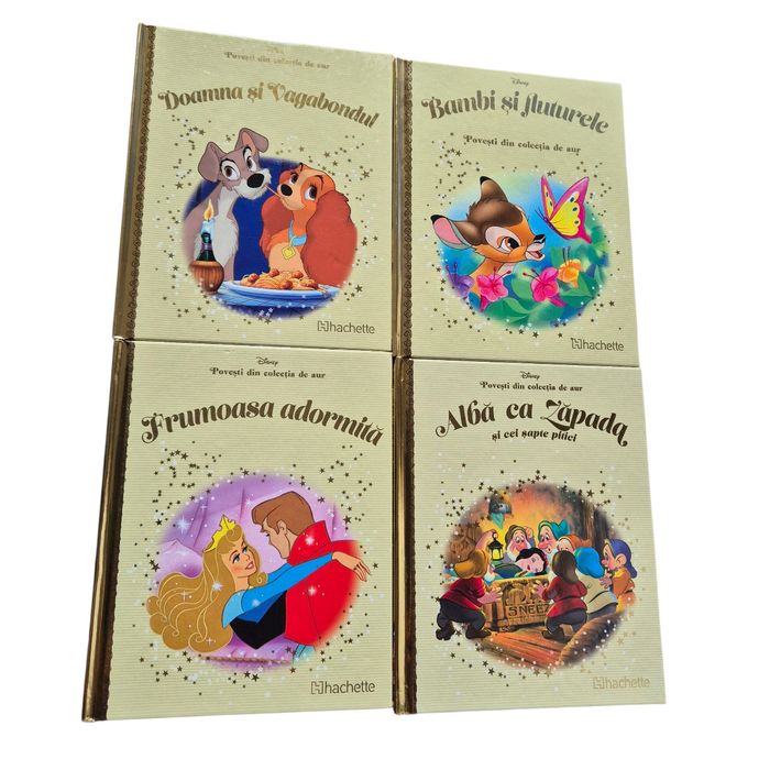 Set 12 cărți Disney „Povești din colecția de aur” (Hachette)  ca noi