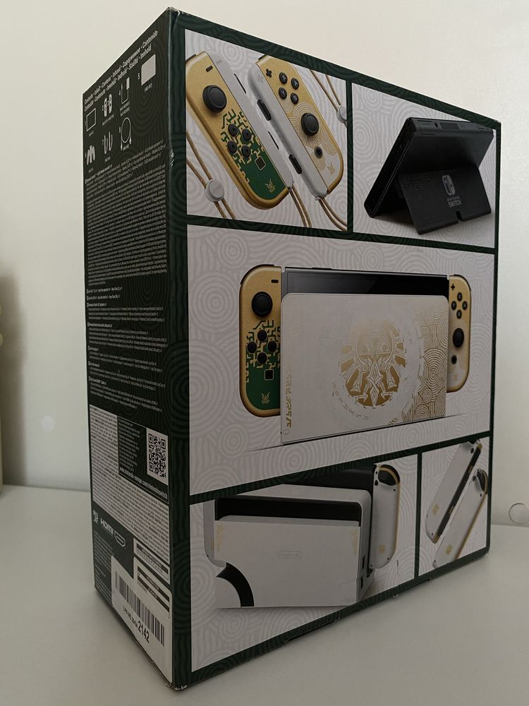 Продам новый Nintendo switch oled The Legend of Zelda Edition