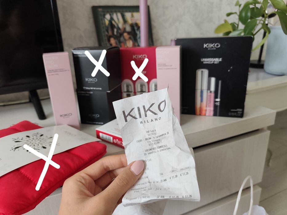 Наборы Kiko Milano из Италии (чек имеется)