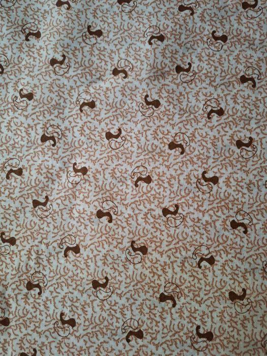 Отрез натуральной ткани штапель 4 метра