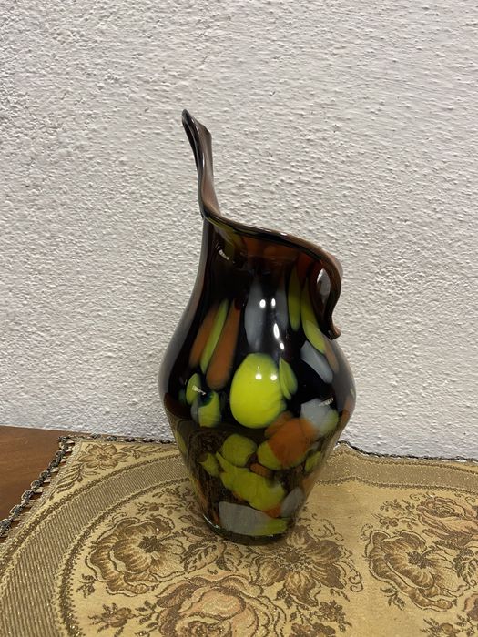 Италианска ваза от мурано стъкло