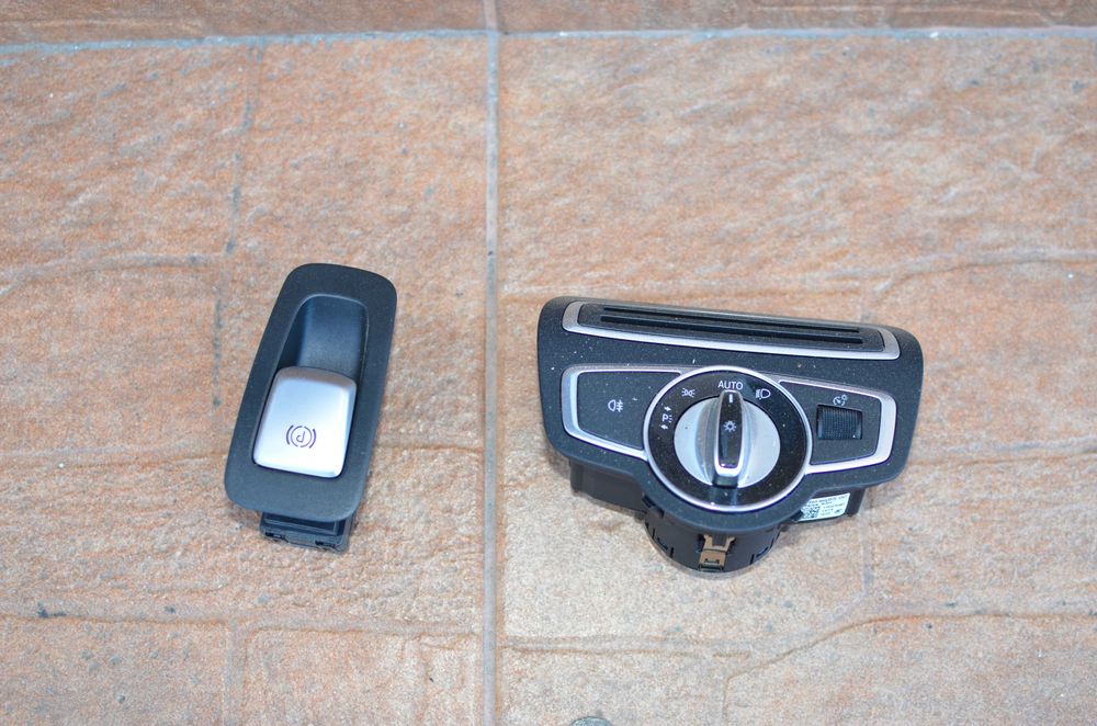 bloc lumini + buton frana de mana Mercedes w205