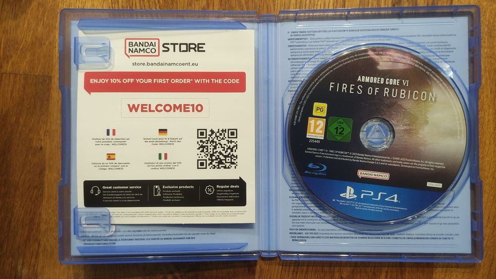 Armored core Fires of rubbicon ps4/ps5