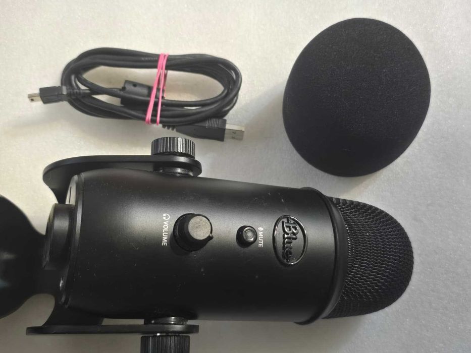 Microfon Profesional Blue Yeti USB, PC & Mac Gaming Podcast, Streaming