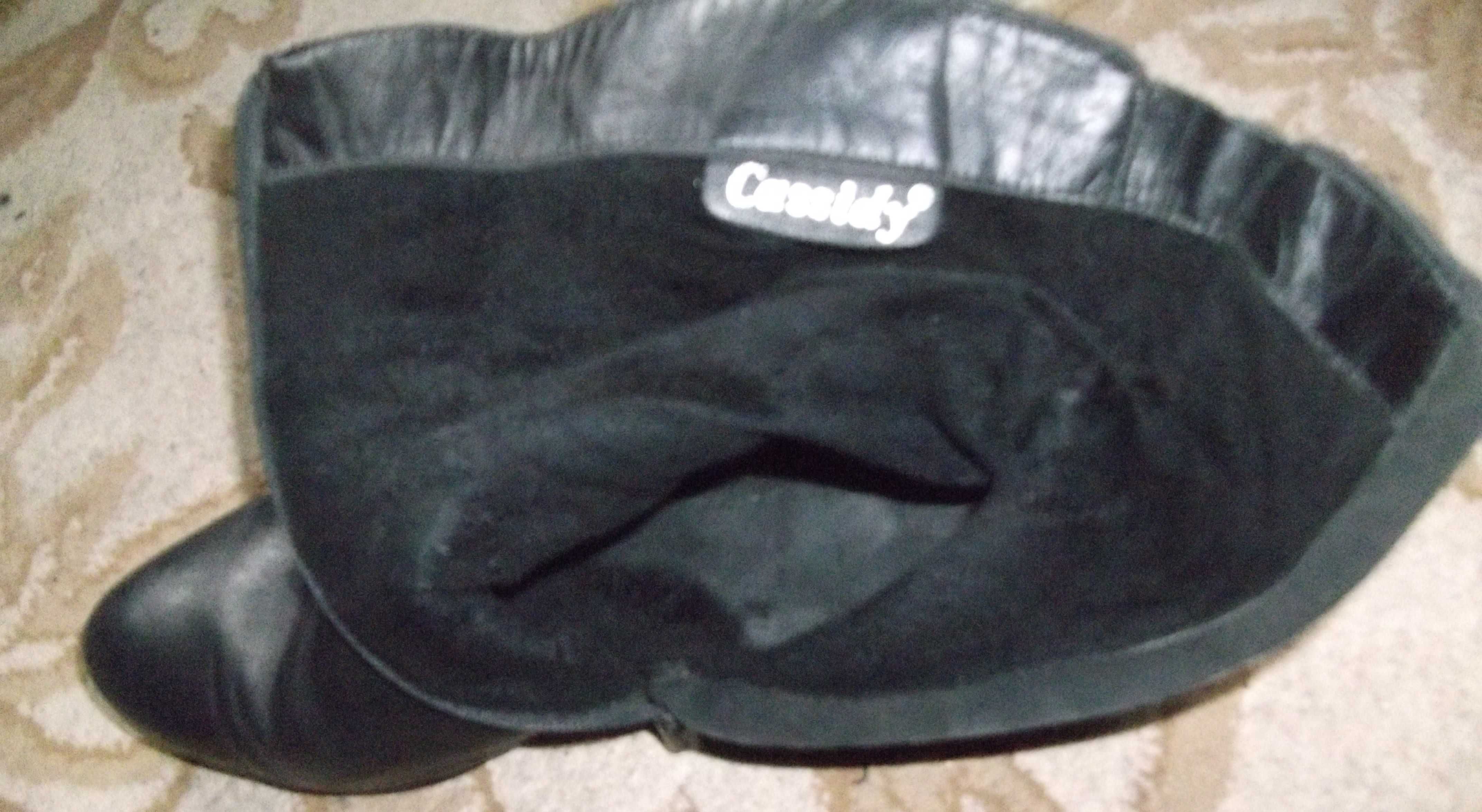 Демисезонные  женские полусапожки сапоги обувь кожаные 37р высокие-20с