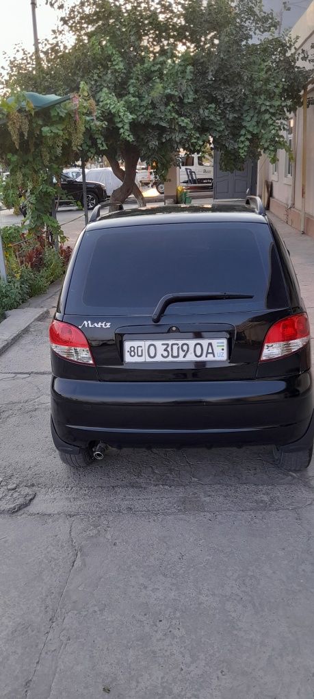 Matiz 2010 yil qora rangda