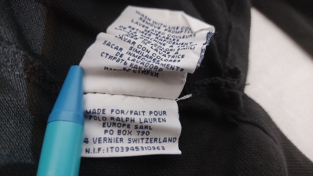 Tricou Polo Ralph Lauren mărimea S bărbat bumbac mânecă lungă casual