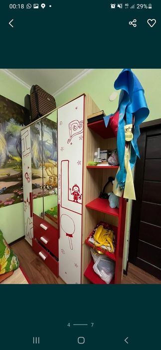 Мебель детская в хорошем состоянии