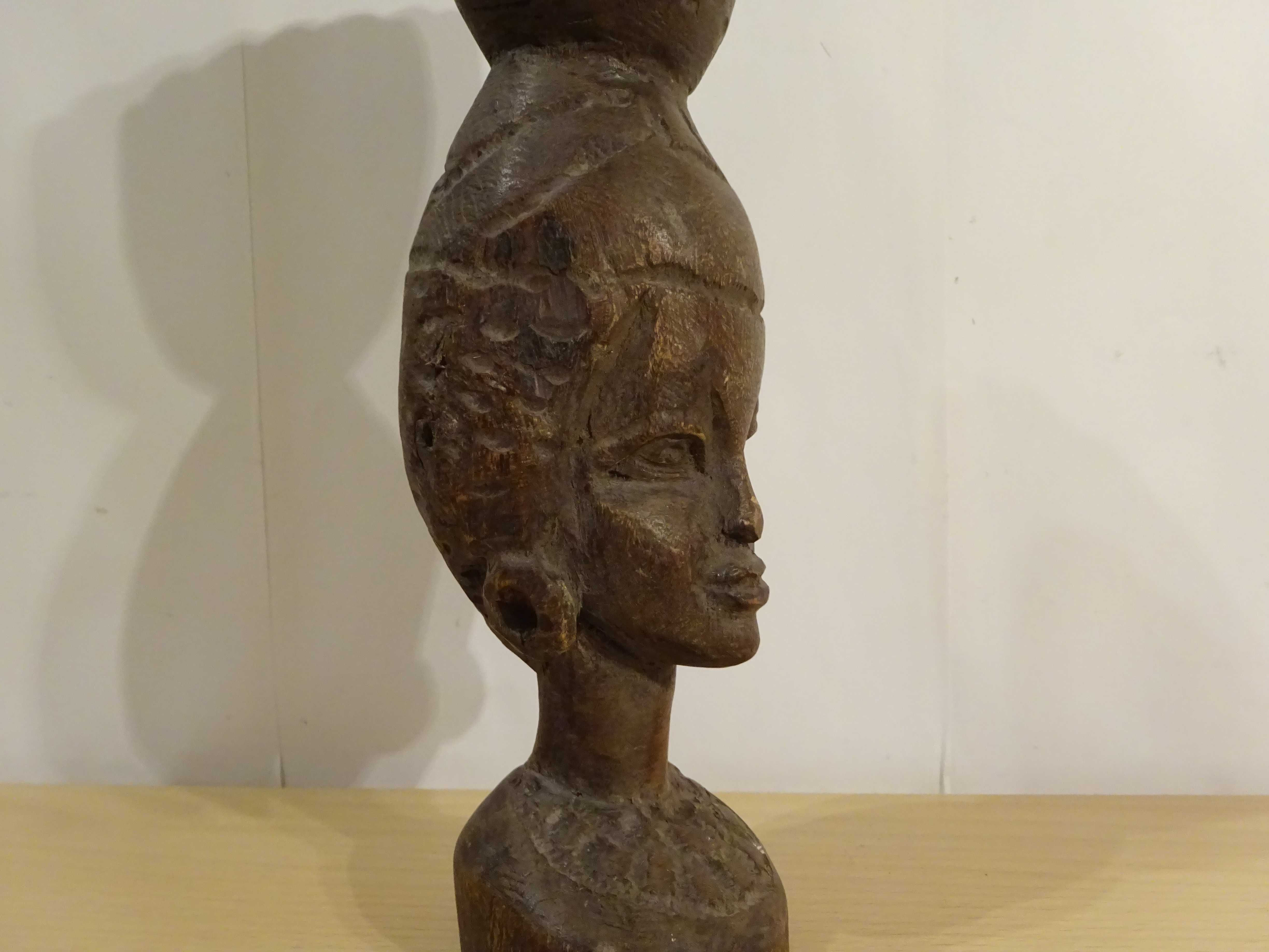 Statueta tribala africana |lemn sculptat| Veche