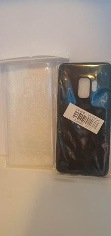 Huse din silicon pentru Samsung Galaxy S9| Transparenta/Neagra