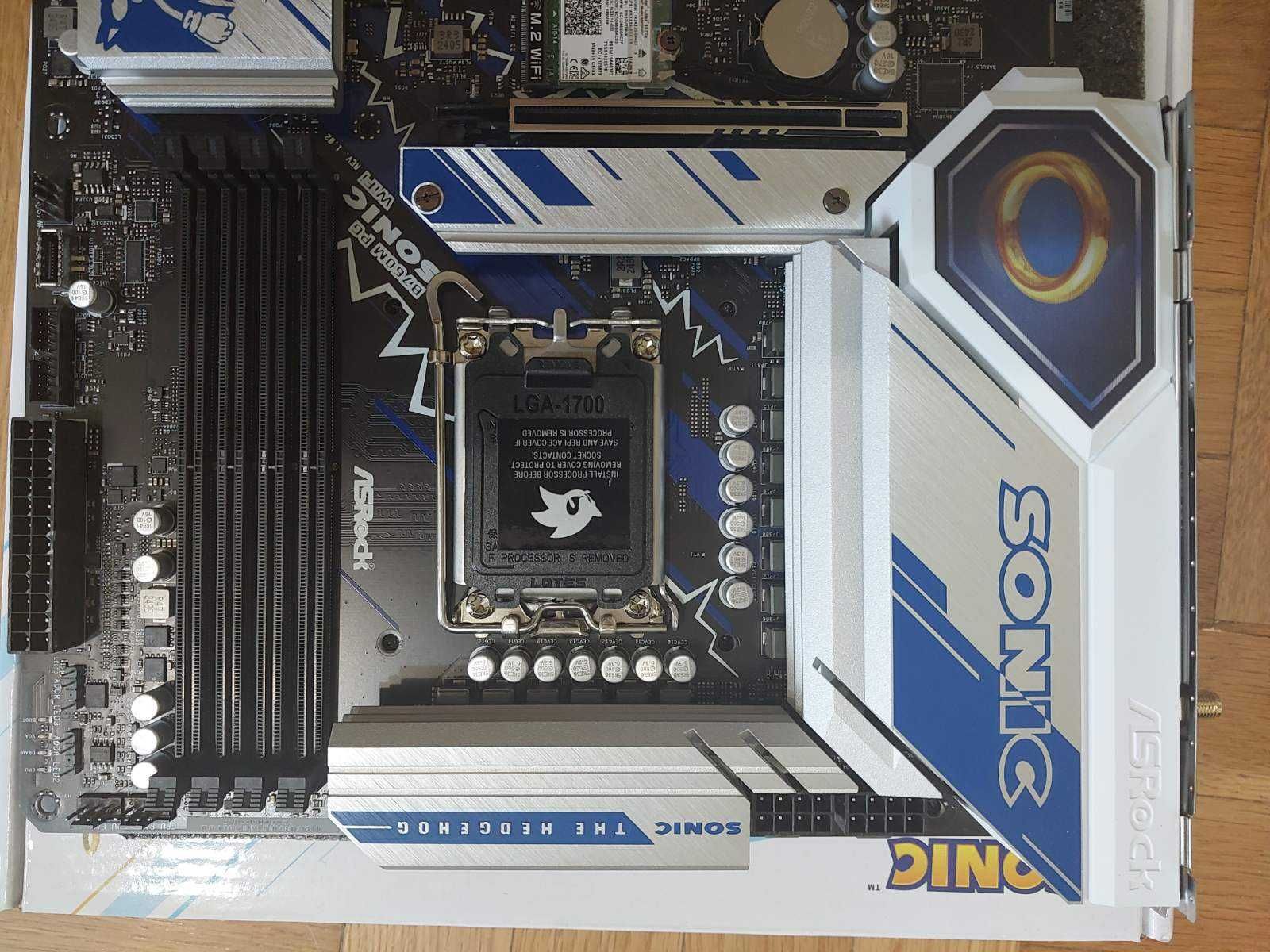 Intel Coire i5 13400F + AsRock B760M PG SONIC Wi-Fi DDR5 - НОВИ
