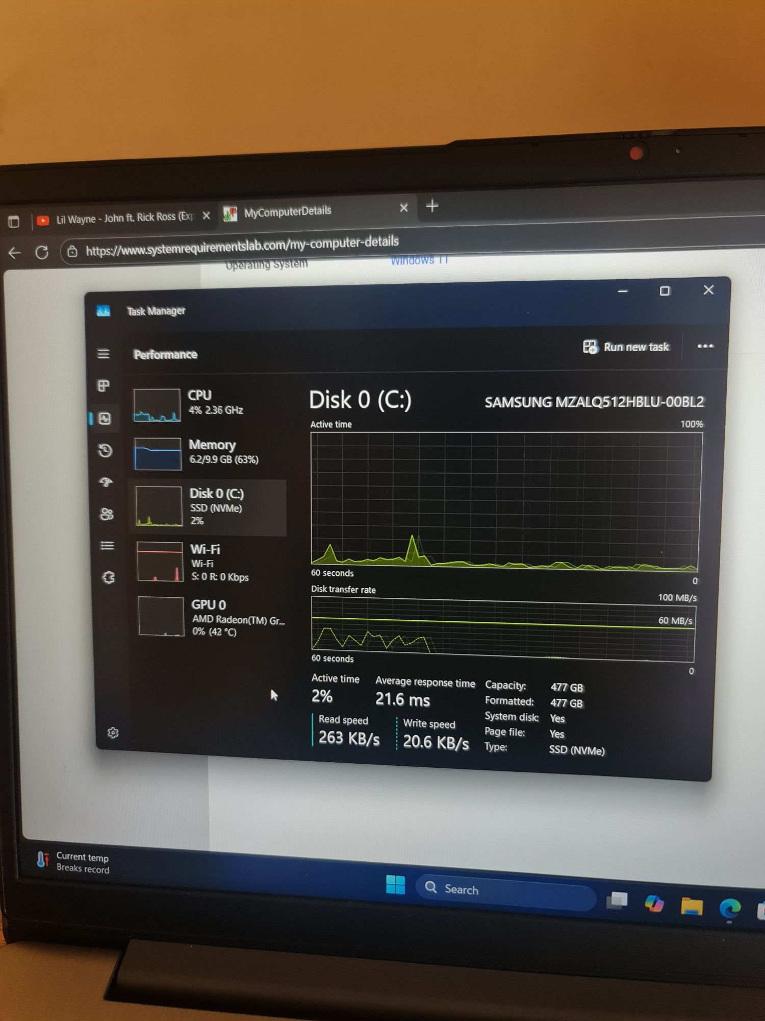 Ryzen 5 5500U Lenovo Ideapad 3 (15")