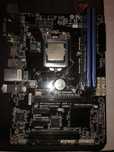 Дънна платка GIGABYTE + I5 4460 + 8gb ddr3 ram