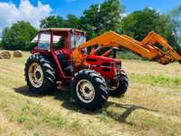 Tractor Same Explorer 75 75cp 4 cilindri 4x4 cu incarcator recent adus