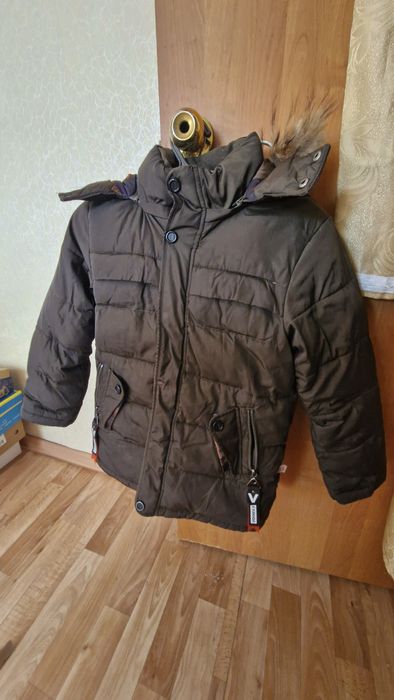Зимняя куртка с комбенизоном