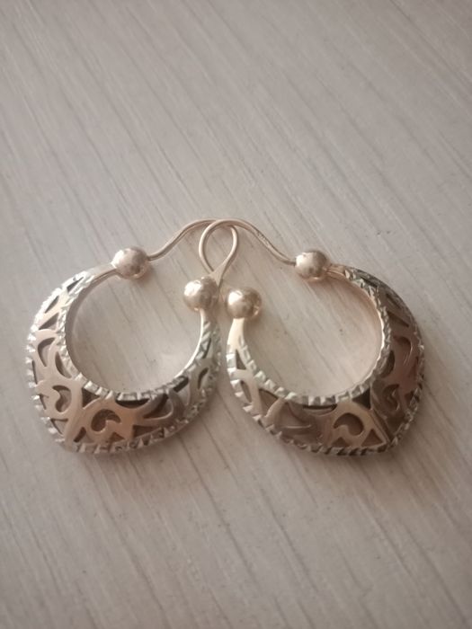Серьги золотые 3,2гр