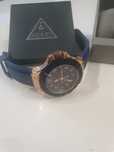 Ceas Guess bărbati Rigor blue gold la cutie