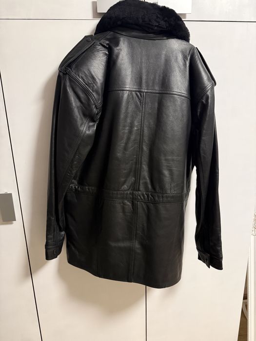 Мъжка зимна шуба/яке естествена кожа