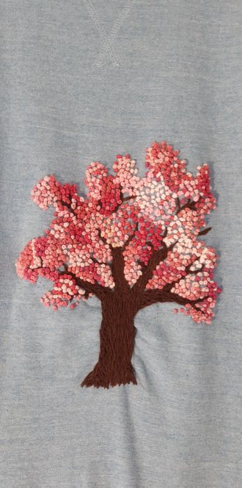 Hanorac cu broderie handmade