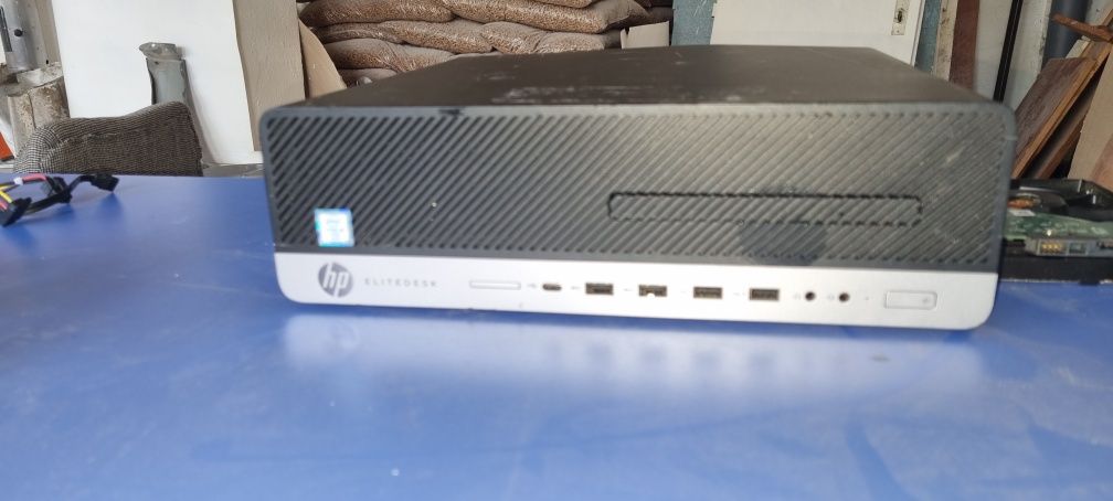 HP 800 G3 компютърна кутия с захранване и неработещо дъно