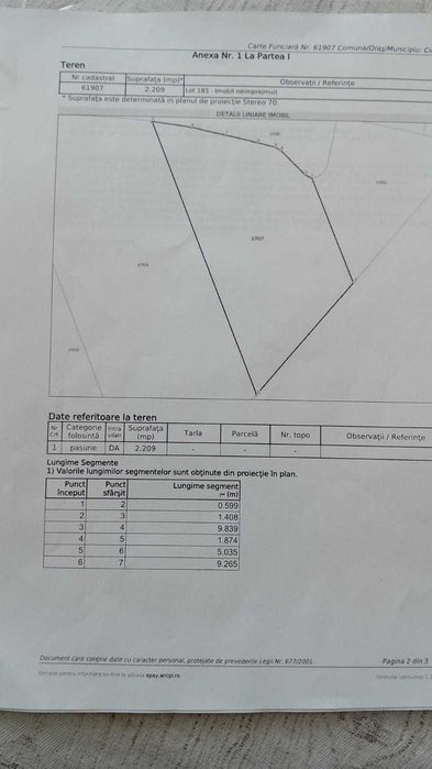 Vindem teren în complexul rezidențial Sunrise - Salicea