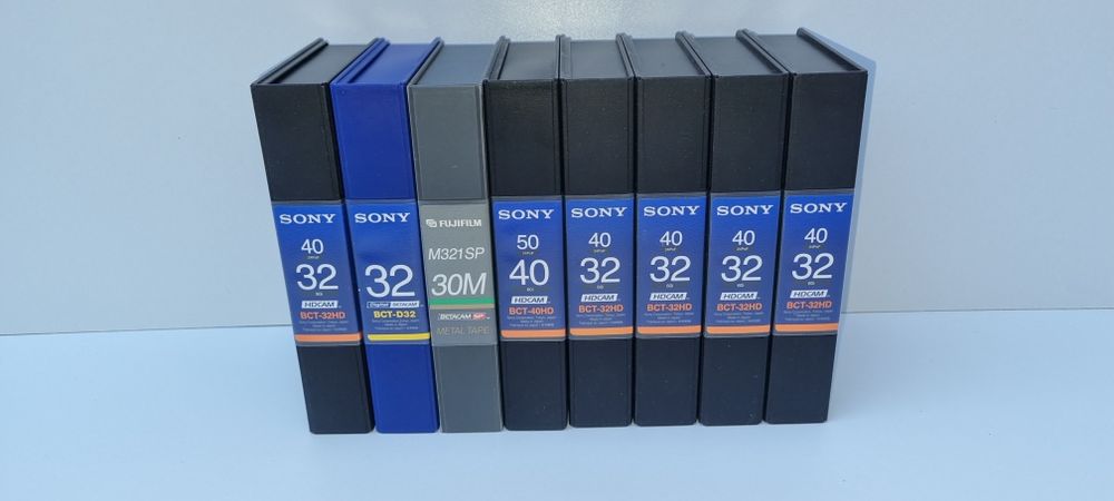 Casete video uz profesional SONY Beta,Memorex Vhs C.