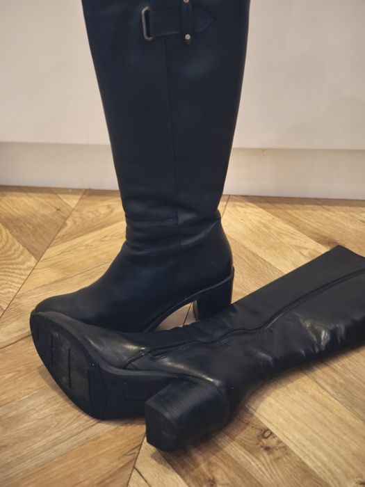 Зимни ботуши от естествена кожа