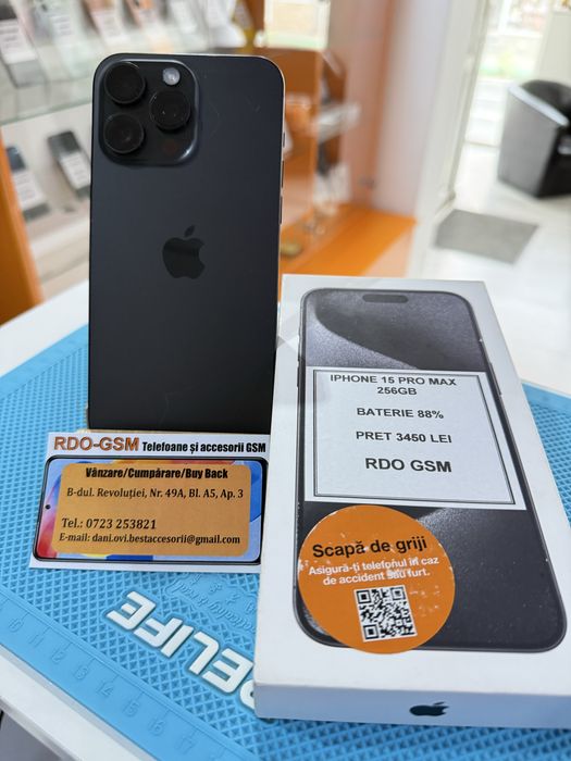Iphone 15 Pro Max 256gb Neverlock/Garantie