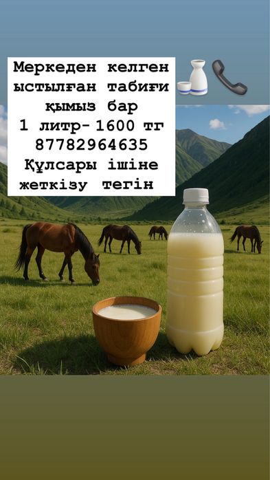 Меркеден келген ыстылған қымыз