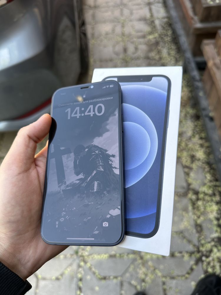 Айфон 12black. 128gb.