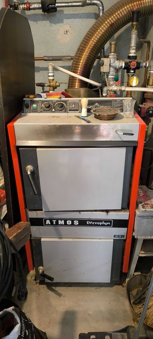 Стоманен пиролизен котел на дърва Atmos DC 18S - 20 kW