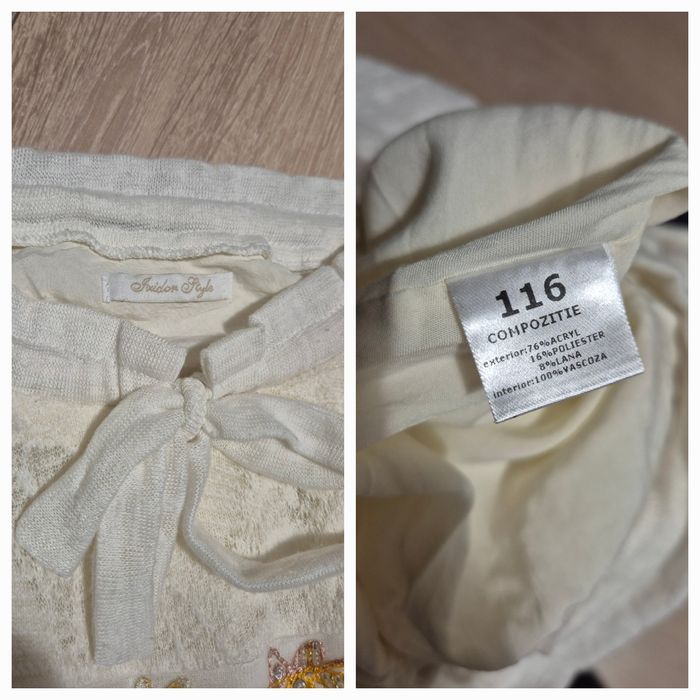 Rochiță tricotaj fin 5-6 ani