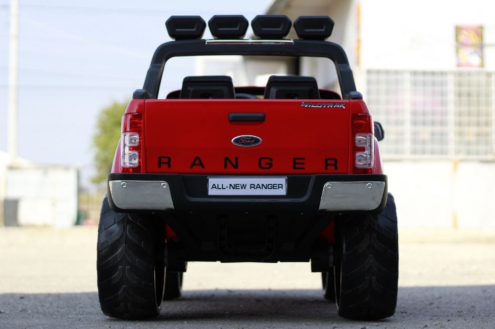 Masinuta electrica pentru copii Ford Ranger 4x4 Nou cu Bluetooth #Rosu