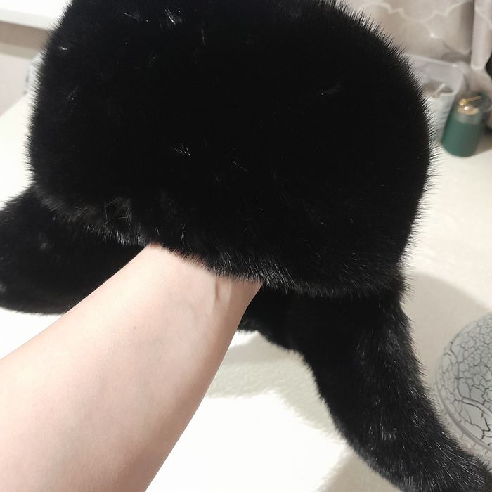 Продам мудскую ушанку норковую!