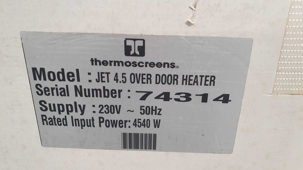 Въздушна завеса Thermoscreen JET 4.5, 80 см