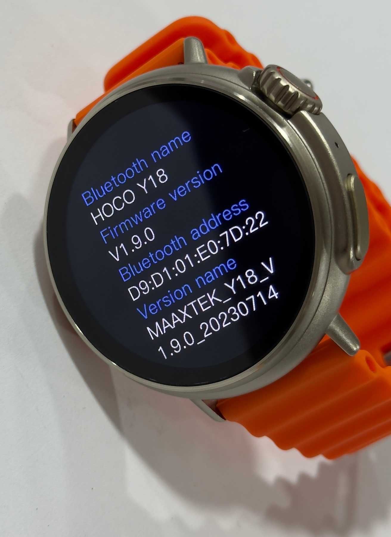 HOCO smartwatch Y18