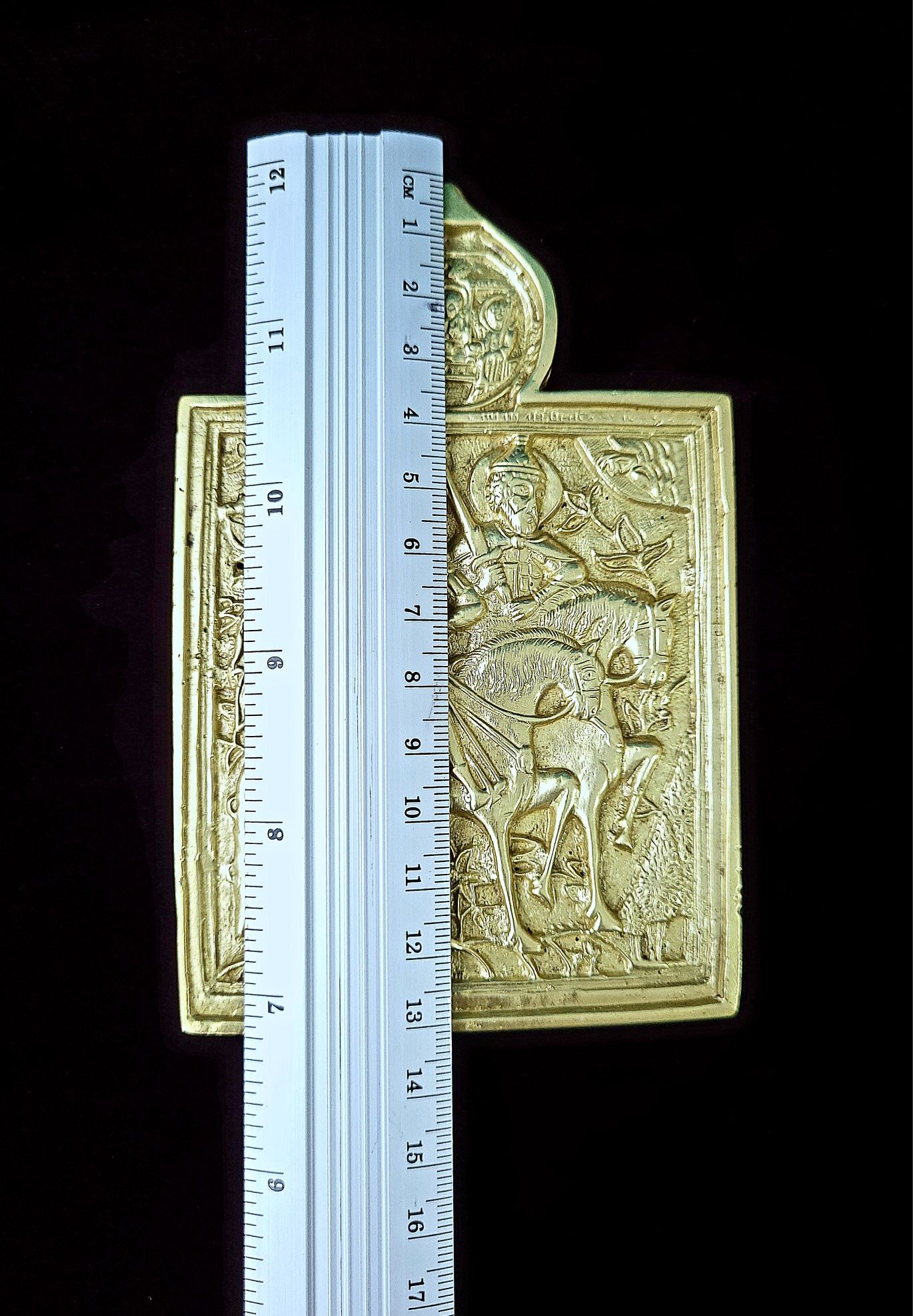 Icoană din Alamă Rusia cca. 1800