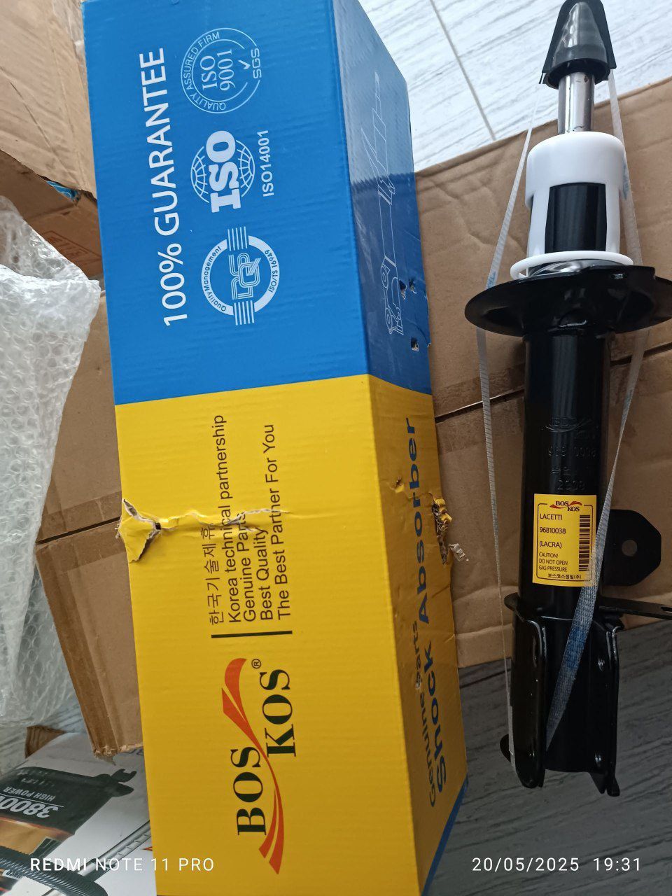 Toza perforator va Lacetti amortizatori sotiladi